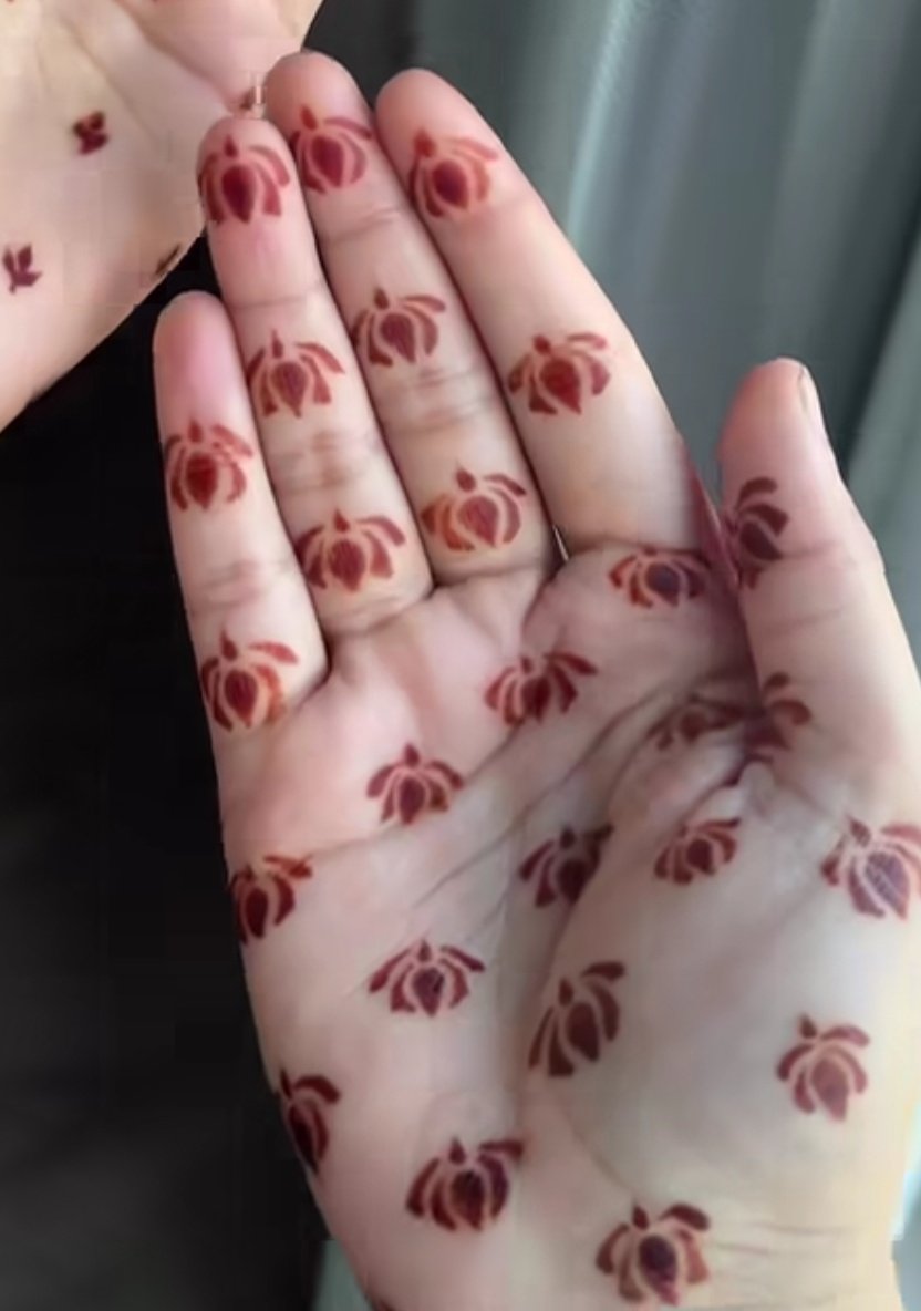 Rate my mehndi out of 10?