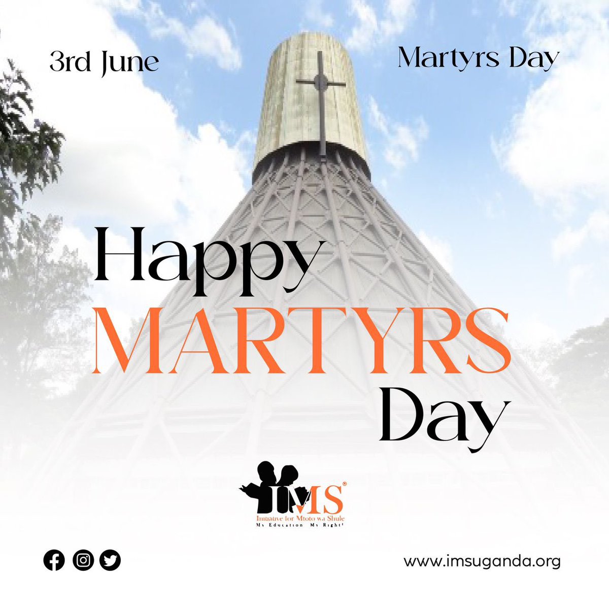 We wish you a happy Martyrs’s day