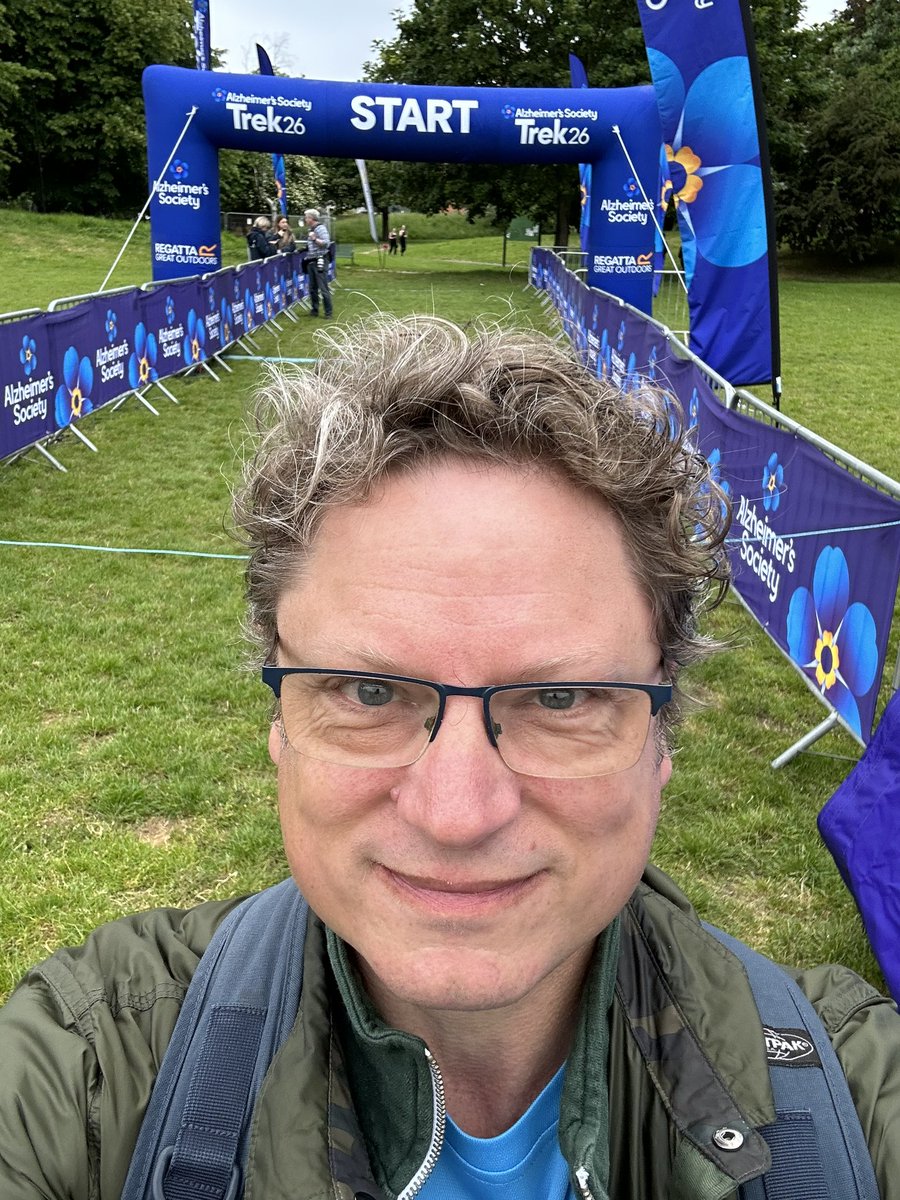 If it’s 6.30 on Saturday morning, I must be getting ready to start #Trek26. Thanks to everyone who’s already helped me raise money so @alzheimerssoc can support people with #dementia. Thanks in advance if you can help too, or if you can retweet this link: justgiving.com/fundraising/ne…