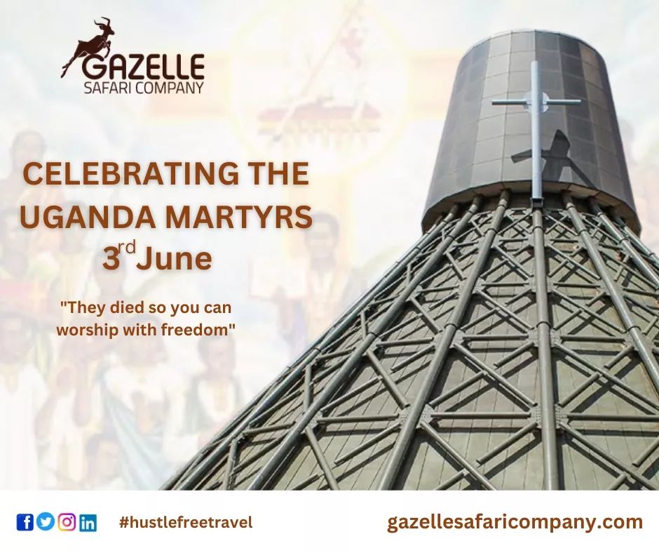 To the brave souls who fearlessly stood for their faith. They inspire us, always. Their legacy will always be honored 🙏🌍 

#hustlefreetravel #Faith #holy #MartyrsDay2023 #exploreuganda #religion #believe #pilgrimage #namugongo #uganda