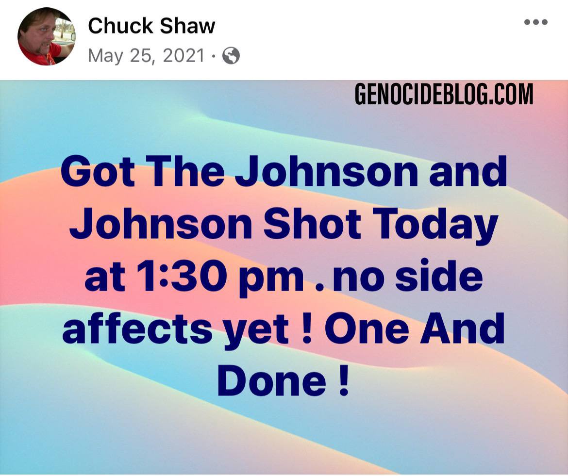 Chuck Shaw 💉🪦
#FullyVaccinated #DiedSuddenly
(June 2023) 🇺🇸 Ohio 

“ .. I know I'm a day late but with Chuck's sudden passing, I wasn't sure it was appropriate. Chuck left us too soon, and one day too soon to celebrate your anniversary together.”

CovidBC.me