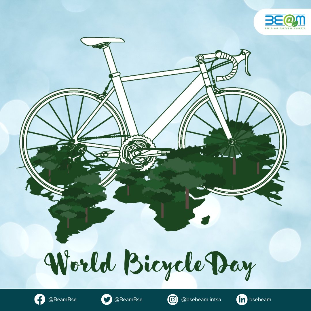 'Life is like riding a bicycle. To keep your balance, you must keep moving.' - Albert Einstein 

#WorldBicycleDay #bikeday
#cycling #bikelife #pedalpower
#BicycleLove #twowheels #cyclingcommunity #bikeeverywhere
#healthyliving #EcoFriendlyTransportation #bikeadventures