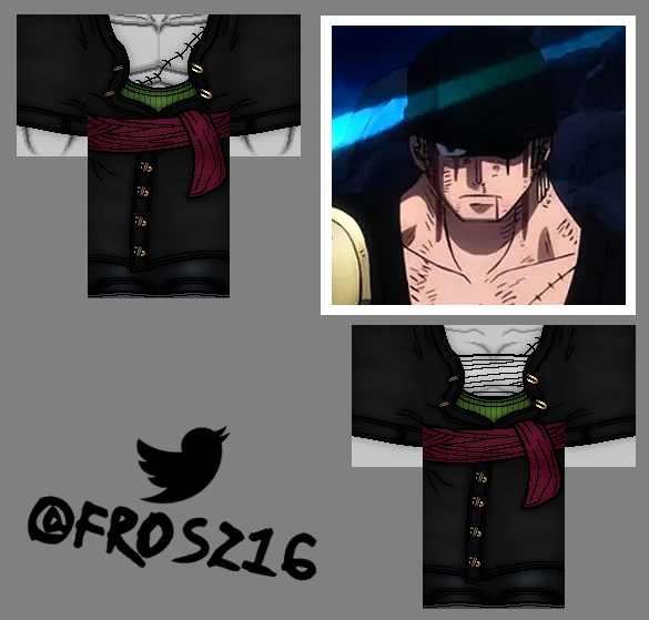 Roblox Cosplays: Zoro (Onigashima) 