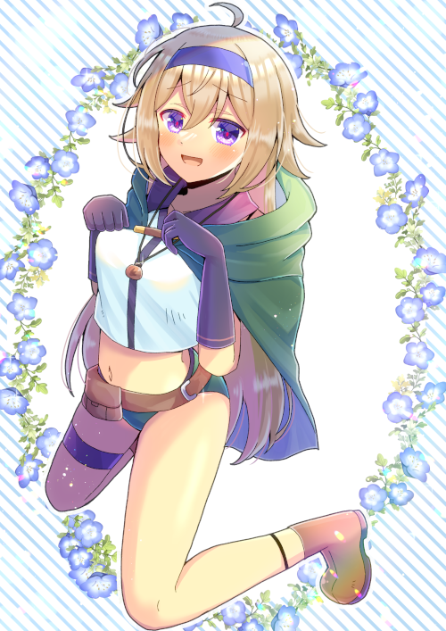 「shrine()さんのOC、ラニアちゃんを描かせて頂きました!リクエスト有難うご」|ヒヨヨ@skeb募集中のイラスト