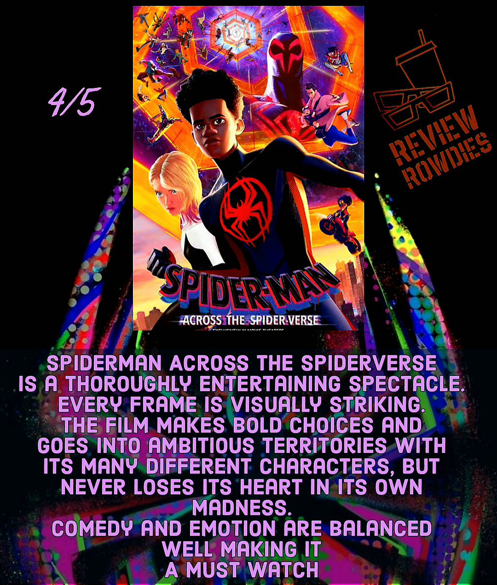 #SpiderVerso #SpiderVerso #SpiderMan2099    #SpiderVerseID
#AcrossTheSpiderVerse    #SpiderManAcrossTheSpiderVerse #SpidermanIntoTheSpiderverse #Hollywood #spidergwen     #Reviewrowdies