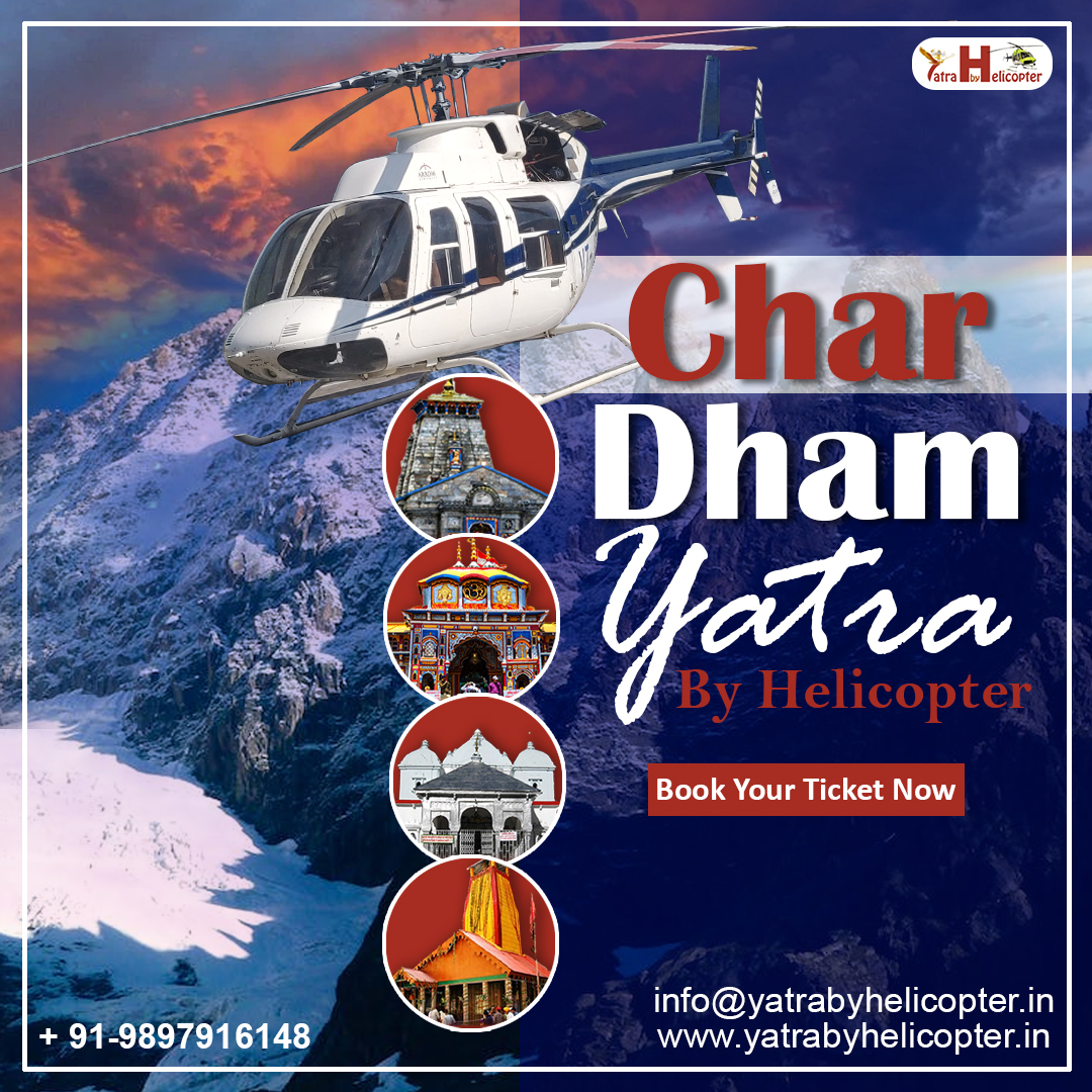 ऊँचाईयों को छूकर, आशीर्वाद की खोज में: Chardham yatra by helicopter 2023 
Contact 9897916148 for bookings.

#chardhamyatra2023 #chardhamyatra #chardham #kedarnath #badrinath #gangotri #yamunotri #helicopter #helicopteryatra #yatrabyhelicopter #yatra #pilgrimage #spirituality