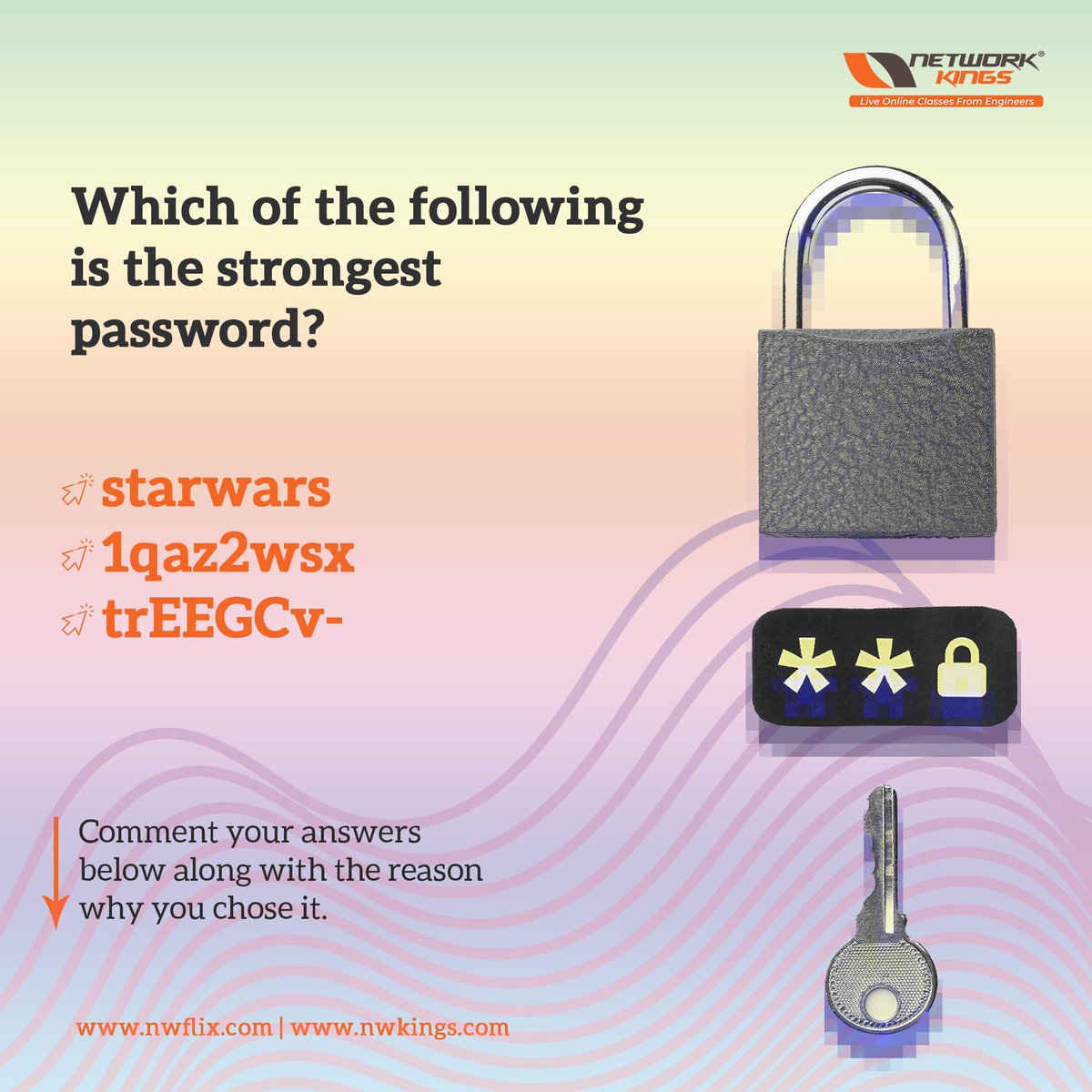 nwkingsofficial's tweet image. Can you answer the following question? Let us know the answer in the comments along with a valid explanation. 🚀
Check out the ethical hacking course here: shorturl.at/apyAJ
#ethicalhacking #infosec #learntohack #onlinetraining #techskills