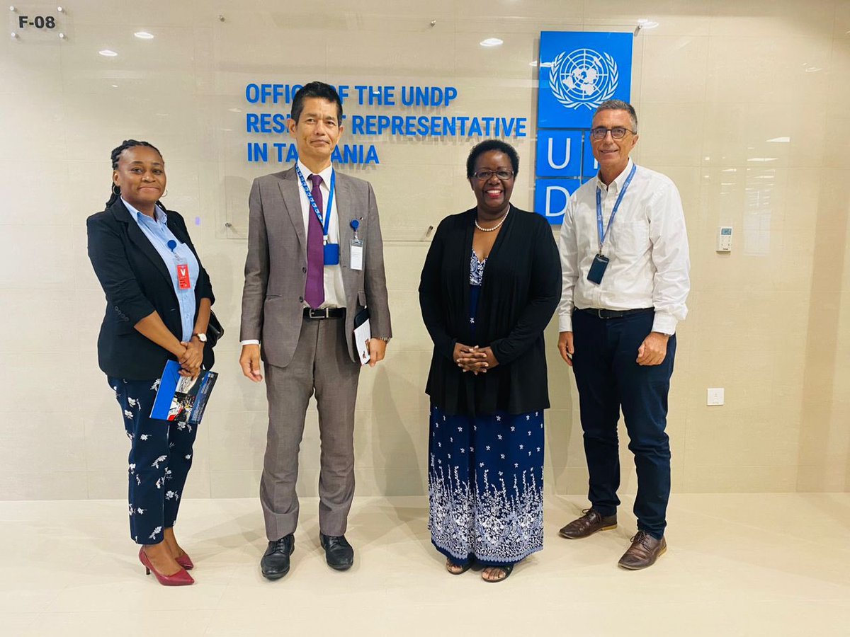 A pleasure and honour to meet the Director of JICA to explore opportunities for collaboration in Inclusive economic growth and financing, local governance and climate change action. Impressed by JICA’s impact in Tanzania! @undptz @jicatz9460 @UNDPAfrica