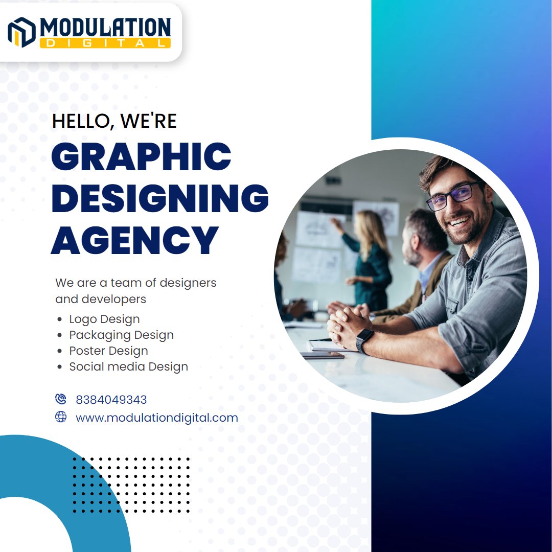 Modulationdigit's tweet image. Ready to take your Graphic Designing game to the next level? 📱👍 Let Modulation Digital Pvt Ltd help you build a powerful social media presence!
Modulation Digital is the leading digital marketing, web design and web development agency in Laxmi Nagar, Delhi India.