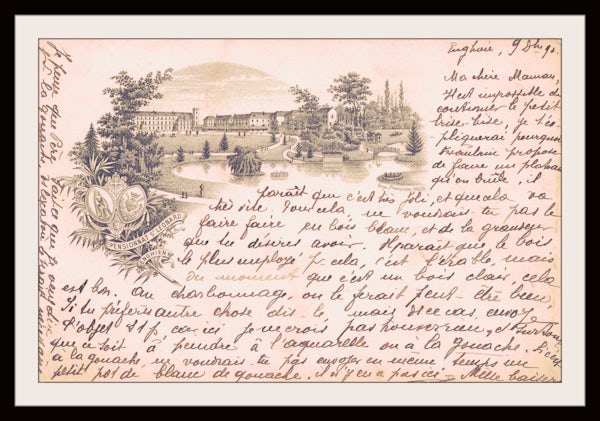 Aujourd'hui, c'est jour de fête... j'ouvre mes achats Delcampe.net !!! 🥰🥳

Un petit bond dans le temps jusqu'au début du XXème siècle, la Belle Époque ! ⌛

Voici une carte postale d'Enghien, la ville où je vis ! 😉