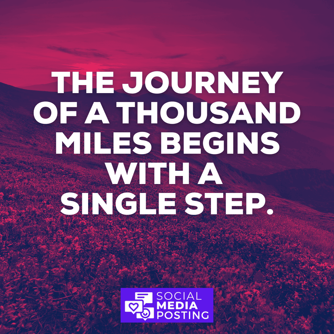 SocialPostingZA's tweet photo. The journey of a thousand miles begins with one step: Every great accomplishment starts with a single action. Don't be intimidated by the magnitude of your goals; simply take the first step, and keep moving forward one step at a time. https://t.co/OgO4xnegS9