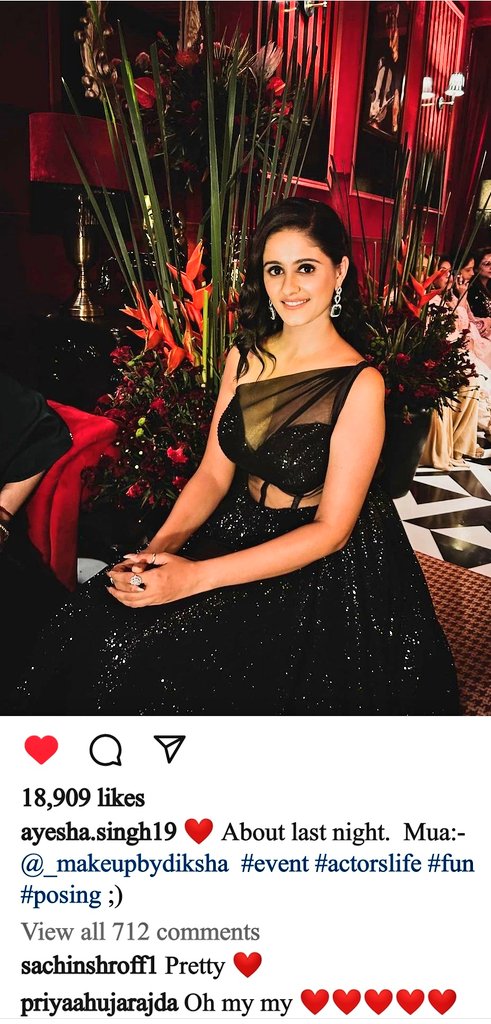 She is looking gorgeous 😍😍🔥🔥🔥♠️♠️ #AyeshaSingh