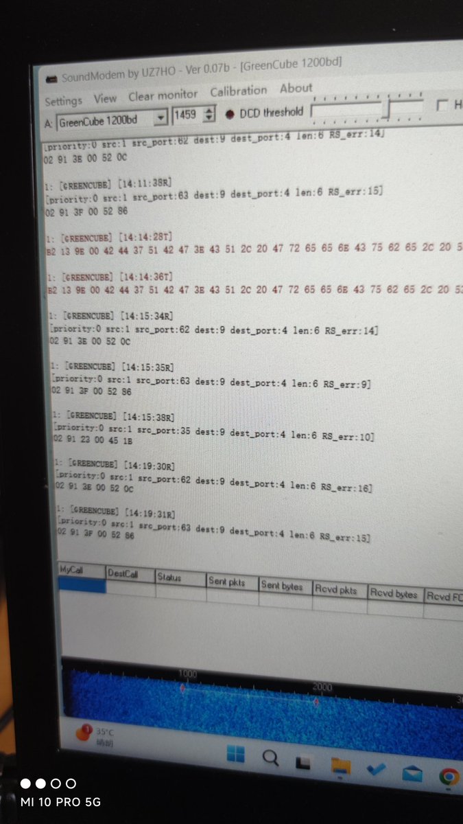 IO-117 (Greencube)
Digipeater off, no telemetry.
Occasionally sending something that doesn't make sense......