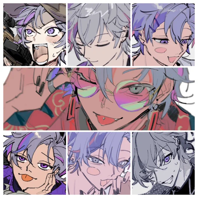 顔顔顔顔顔顔顔!  #繋がらなくていいから俺の不破湊をみてくれ