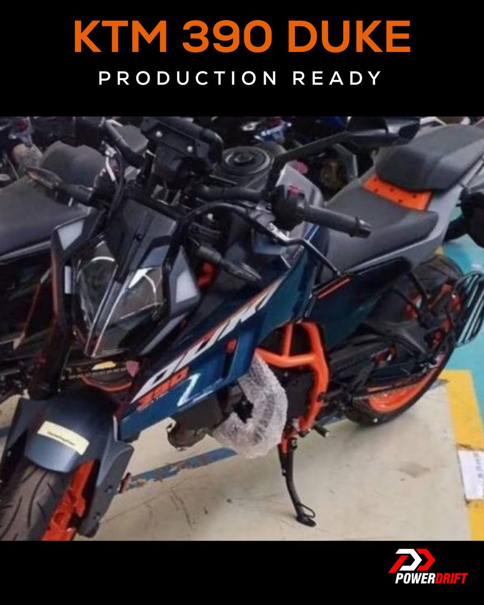 Take a look at that! The upcoming 390 Duke in flesh and bone. While we did see a full image of the motorcycle a couple of weeks ago, this one’s from the front! Looks Optimum Prime-ish no? 
Yay or Nay?

@India_KTM #powerdrift #pdarmy #ktmduke390 #ktmduke #ktm390 #ktm https://t.co/UoTh1y66vd