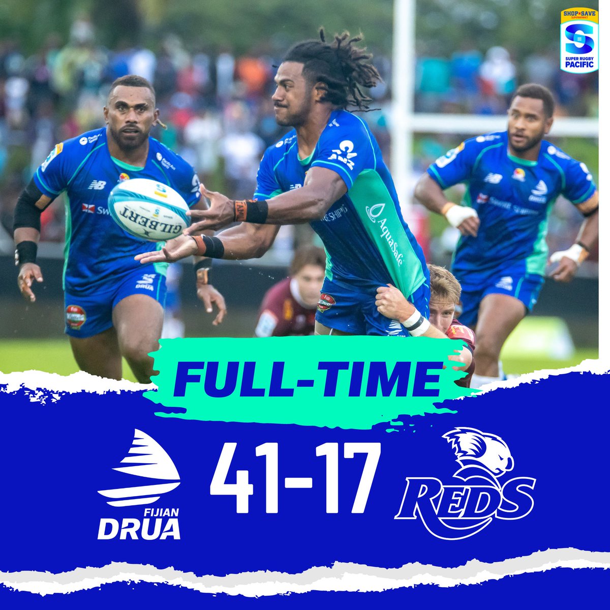 HISTORY ‼️ We make our first ever playoff.  Vinaka to the world's greatest rugby fans! 

#TosoDrua #PacificAusSports