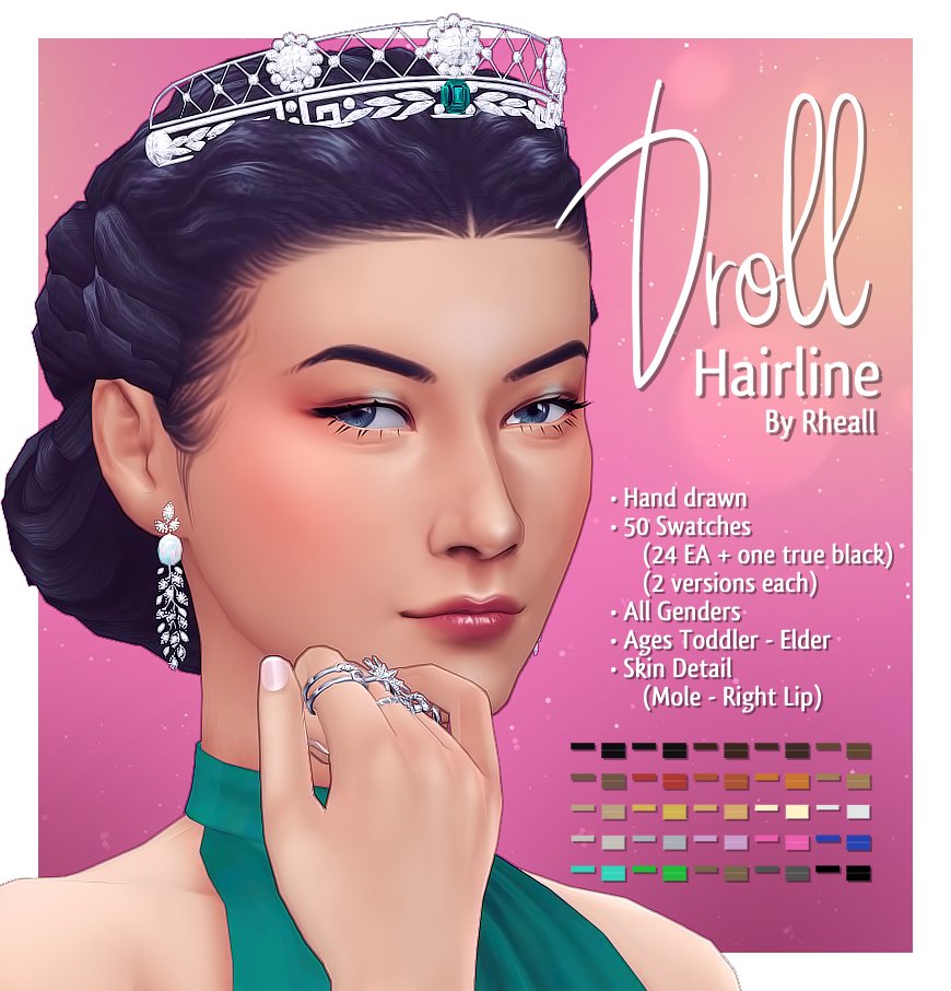 Maxis Match CC World on Twitter "One of my favorite creators when it comes to hairlines is