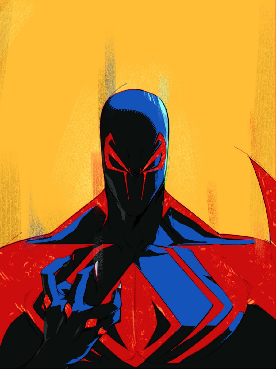 Spider Knight Saw Atsv On Twitter Rt Retrotheartist Miguel O Hara Spiderman