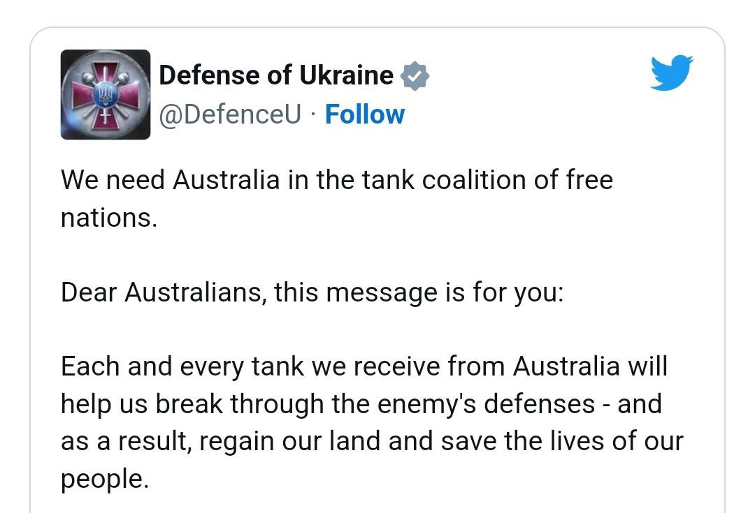 Zlatti71 On Twitter ⚡️shocking 🇦🇺🇺🇦now The Ukrainian Government Is Demanding Australia Hand