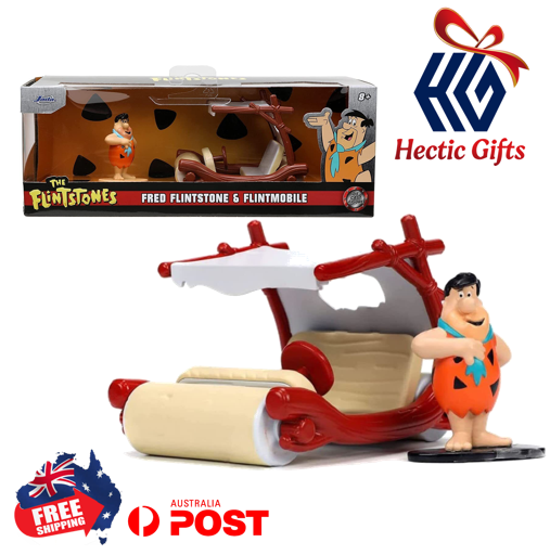 NEW Jada - The Flintstones 1:32 Flintmobile with Fred Flintstone Diecast Figure

ow.ly/ch7950OrikR

#New #HecticGifts #Jada #TheFlintstones  #Cartoon #Flintmobile #FredFlintstone #Figurine #Car #Collectible #FreeShipping #AustraliaWide #FastShipping