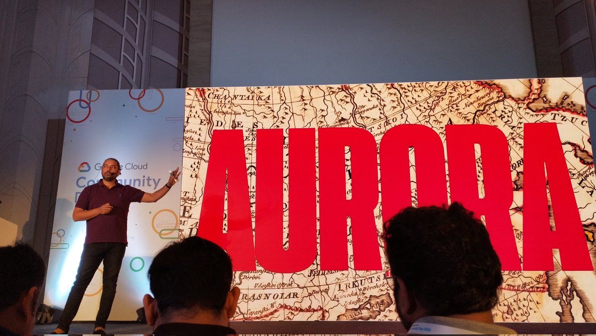 tanvishah140's tweet image. The knowledge, pictures and story we needed right after lunch!!

#OperationAurora and security for Google Cloud with @sathishvj 

#GCCDAhm23 @GDGCloudAhm