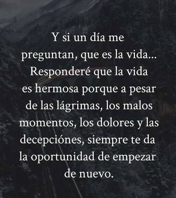 #life #vida #Reflexiones #Reflexion #frases #frasesdeamor #Frasesdeldía #frasesmotivadoras #frasescelebres #recuerda #felizfinde #felizfelizfindesemana