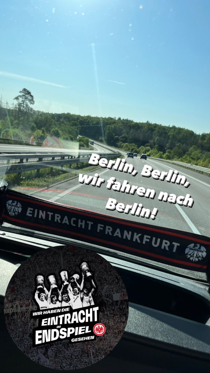 Here we Go again

#SGE #Eintracht #SGErbl #rblSGE #IhrWisstBescheid 
#DFBPokal #BERLIN2023 #GEWINNERBLEIBT