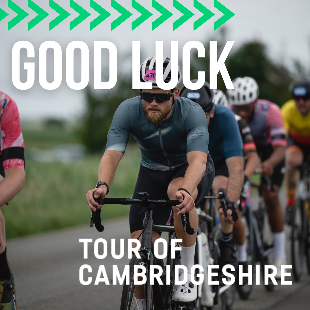 Good luck to everyone riding the <a href="/thetourofcambs/">Tour of Cambridgeshire</a> tomorrow! 🚲 

We know you will smash it, especially if you've been training with us! 😉

Make sure to head over to the Expo where the Pillar team will be with a chance to get some keepsakes. See you soon!