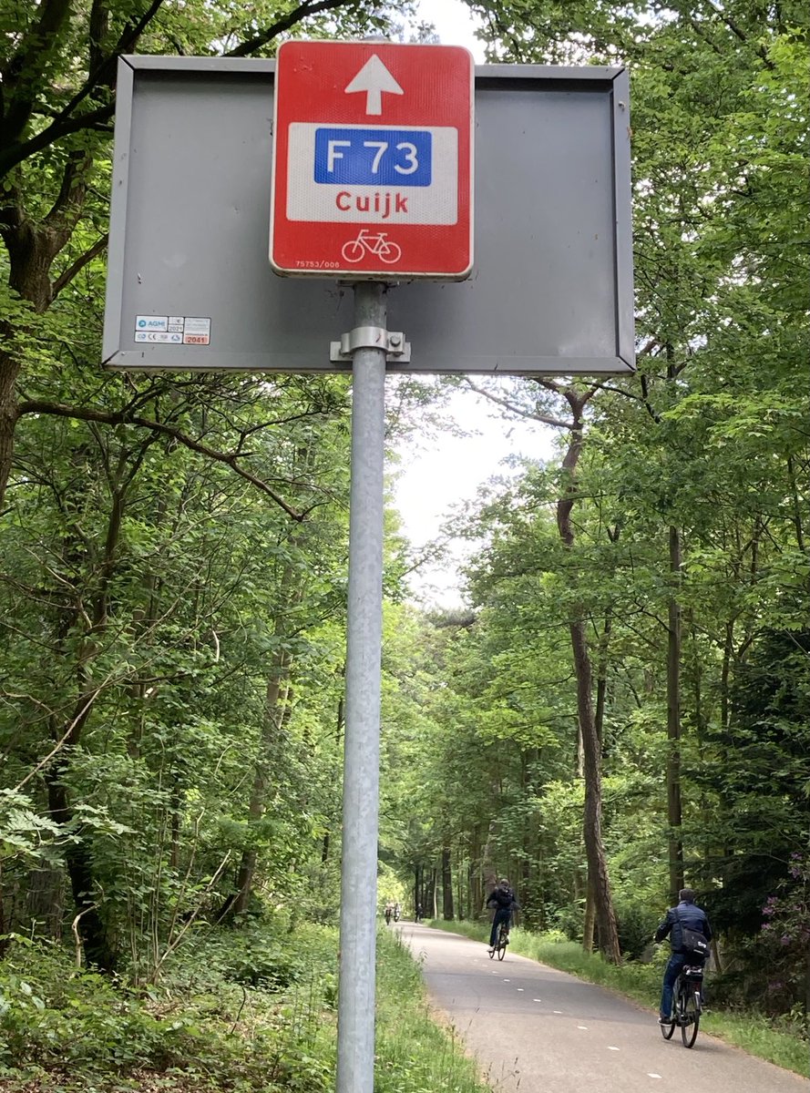 In tegenstelling tot #A73 heeft jongere broertje #F73 nooit last van files.