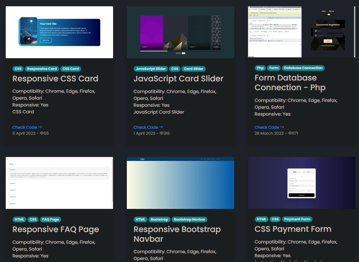 SlickImps's tweet image. Some handy code snippets/html templates:
buff.ly/3LYWm6u 

#webdevelopment #html #css #webdev #coding