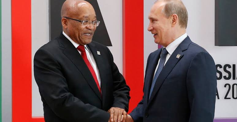 There Were Very Intense And Advanced Discussions About The BRICS Bank Between President Zuma And President Putin And Then Pravin Gordhan Sabotaged The Creation Of The BRICS Bank…President Zuma Removed Fired Gordhan And Y’all Marched For Pravin