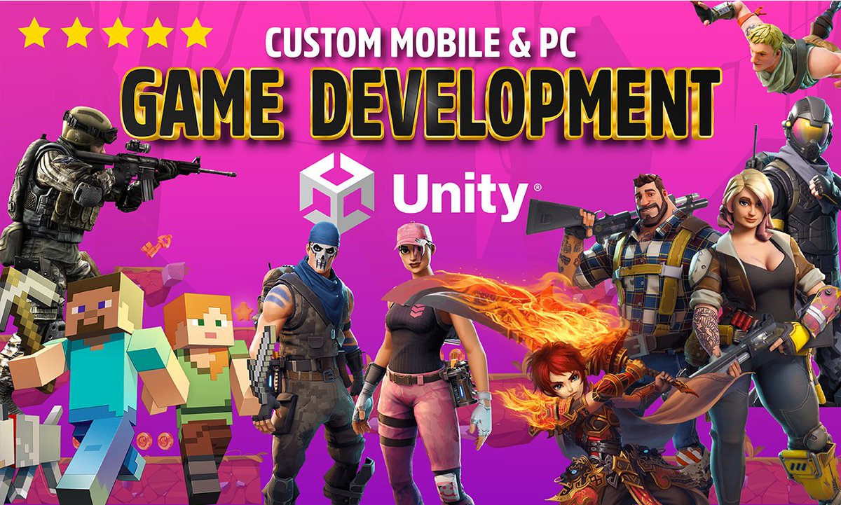 MascotLogoPro's tweet photo. 🔥Looking for Custom #unity  Mobile and Pc Game development?

🔴Order Here - https://t.co/QslREnIPE2

#gamedev #unity3d #gamedevelopment #twitch #twitchtv #Twitch @BlazedRTs @SmallStreamersR
@SGH_RTs #streaming @DripRT @ScrimFinder @StreamerWall #NFTCommunity #nft #MobileGame https://t.co/ewUVO0dN3A