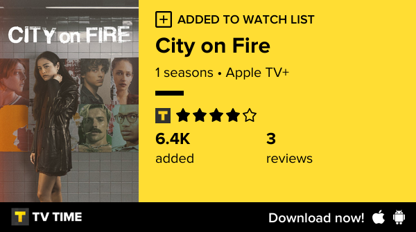 I've just started following City on Fire tvtime.com/r/2Q40q #tvtime
