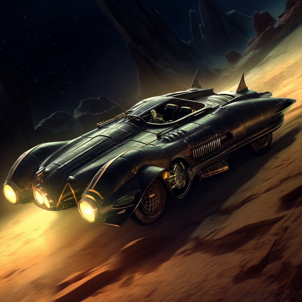 Malzahran2's tweet photo. "Unleash the Timeless Adventure: Witness the Iconic Batmobile Racing Through Space Amongst Living Dinosaurs!"
by : Midjourney
#TimelessAdventure #BatmobileInSpace #LivingDinosaurs #OldStyleBatmanCar #32kHighDetails #nft #digitalart #ai #aiart #midjourney5 #midjourneyart https://t.co/FaWh5gdVFV