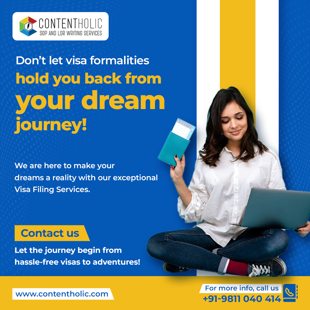 ContentHolic's tweet photo. Visa filing is a complex process especially if you are a student who is going to study in a different country on Study Permit.
Don't worry we can help you with SOP writing and Visa filing to make your dreams come true!
#visafiling #sop #visa #visaprocess #visadocuments https://t.co/SkGAXF4rqj