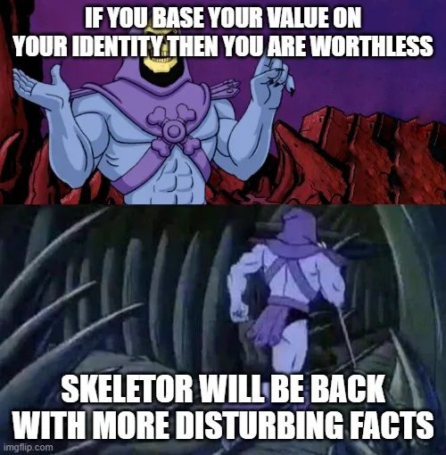 ArkosParakletos's tweet image. #IdentityWorth #AchievementObsession #SeekingValidation #MemeLand #ExternalFactors #TrapOfApproval #InsecurityCycle #Dissatisfaction #ConstantNeedToProve #AlanWatts