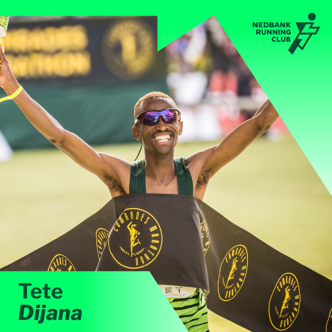 Nedbank Sport on Twitter "The defending champion. 🥇 Can Tete Dijana