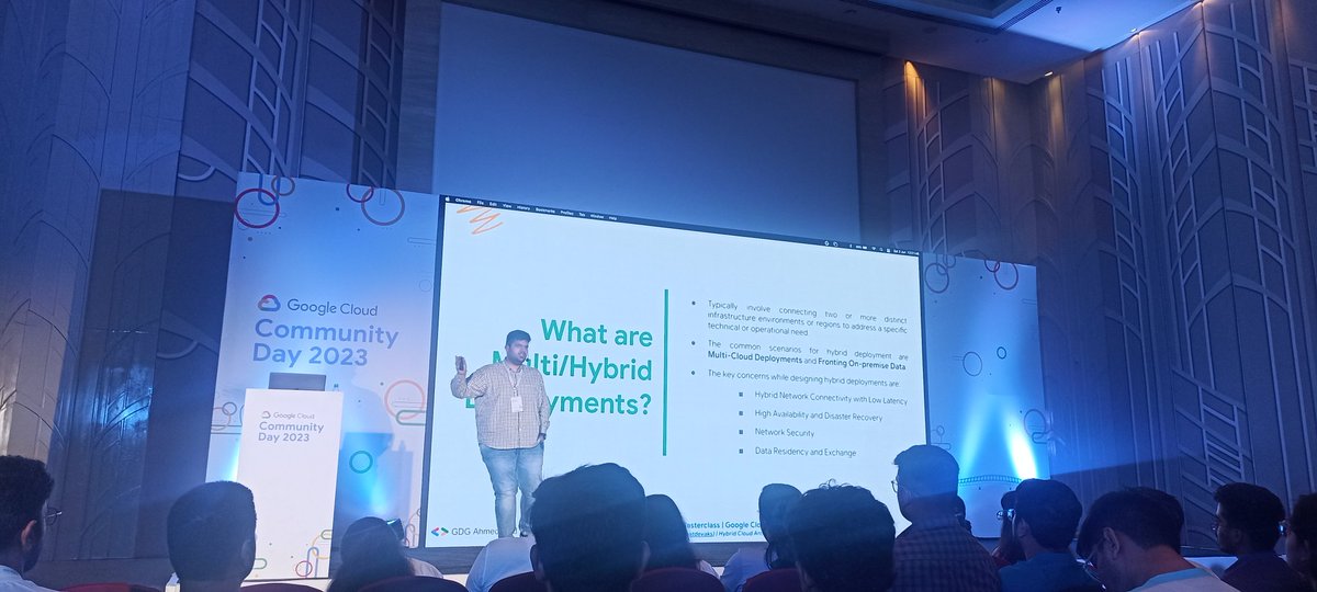 darshann_tech's tweet image. Learning GCP Network Connectivity Masterclass by &quot;Anmol Krishan&quot; @GDGCloudAhm 
@GoogleDevsIN 
#gccdahm23
#gdgcloudahm