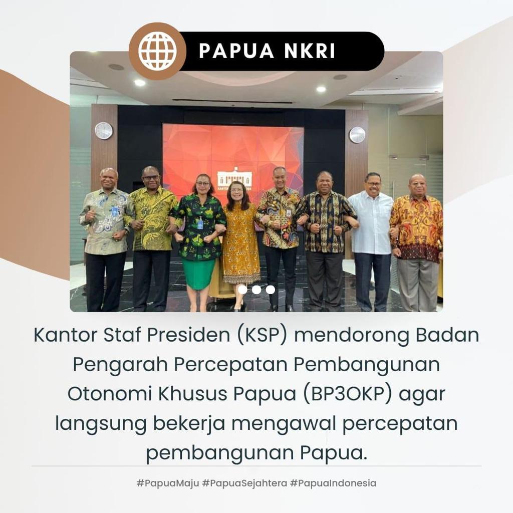 Pengukuhan enam anggota BP3OKP-RI menjadi bagian dalam perjalanan pembangunan dan otonomi khusus di tanah Papua.
#PembangunanPapua #JokowiPeduliPapua #JokowiBangunPapua #BP3OKPRI #PapuaIndonesia #PapuaNKRI #PapuaAman #PapuaDamai #PapuaSejahtera #PapuaMaju