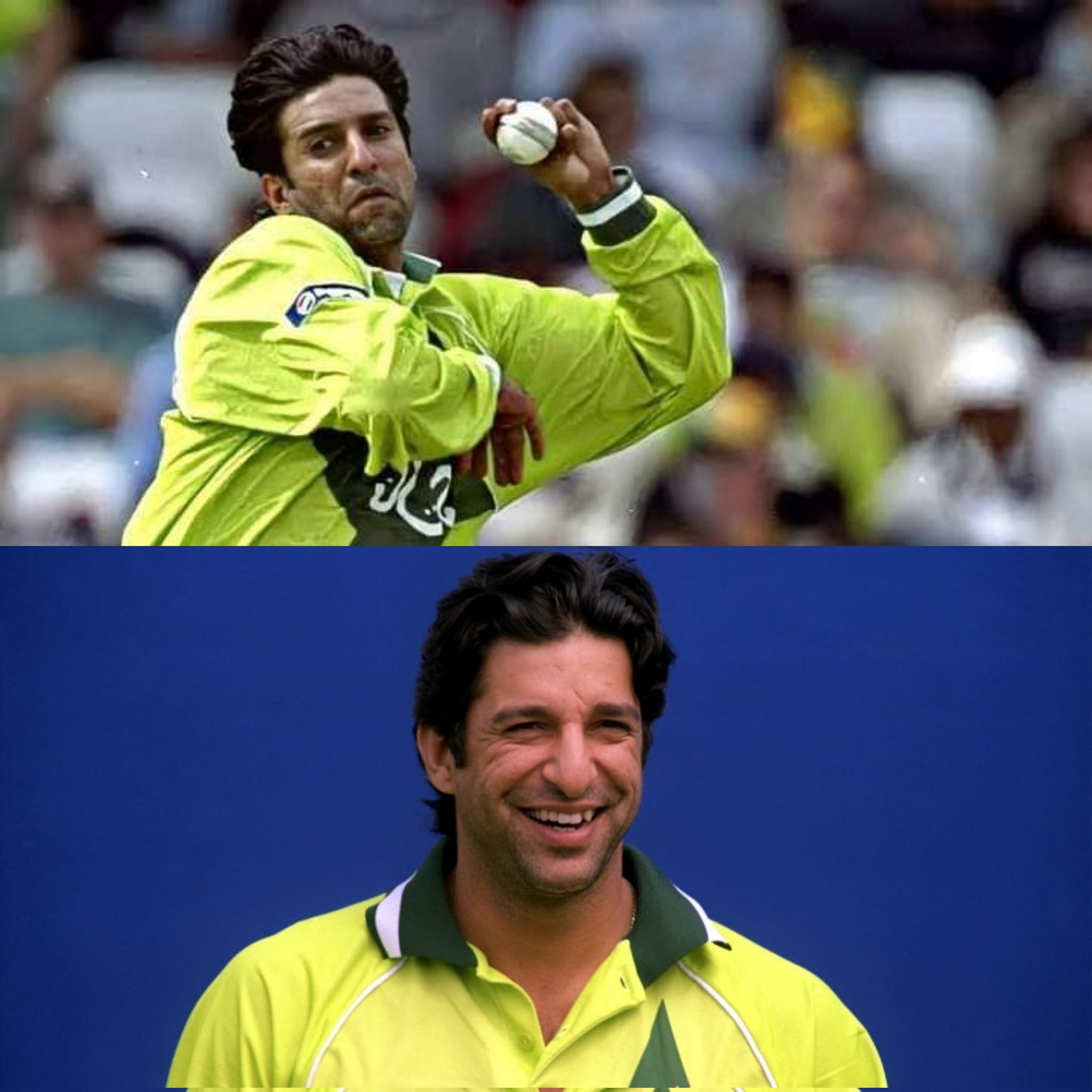 Happy birthday to the             , Wasim Akram!  