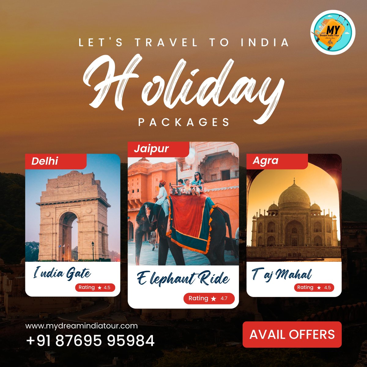 Get Our Exclusive Golden Triangle Tour, Experience 
Let usyour next trip ✈ to India in 2023!
#trip #holiday #travel #explore #travelindia #travel2023 #rajasthan #travelphotography #photography #adventure #tajmahal #traveltoindia #hawamahal #landscape #vacation #traveling #jaipur