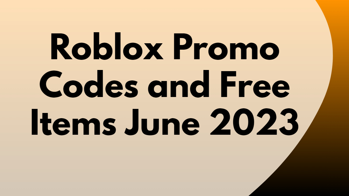 Roblox Promo Codes November 2023