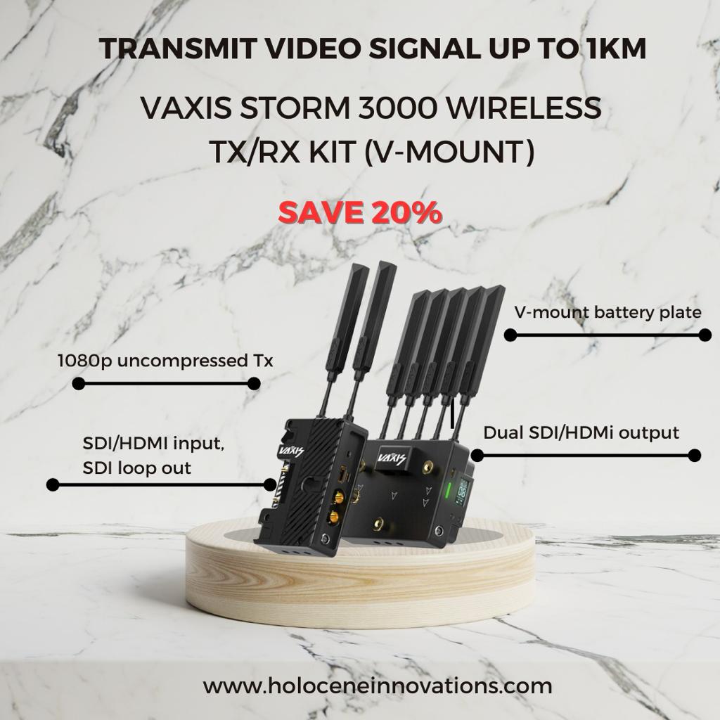 holoceneinnovat's tweet photo. The Vaxis Storm 3000 Wireless TX/RX Kit 

Visit https://t.co/SIyXMPAlrX to place order 

Call +2349166182192 for enquiries 

#vaxis #transmitter #wirelesstransmitter #filmmaker #cameragear #Trending  #wireless #cinematography #videosolution #wifi #lagos #holocene https://t.co/jLxM5if9xR