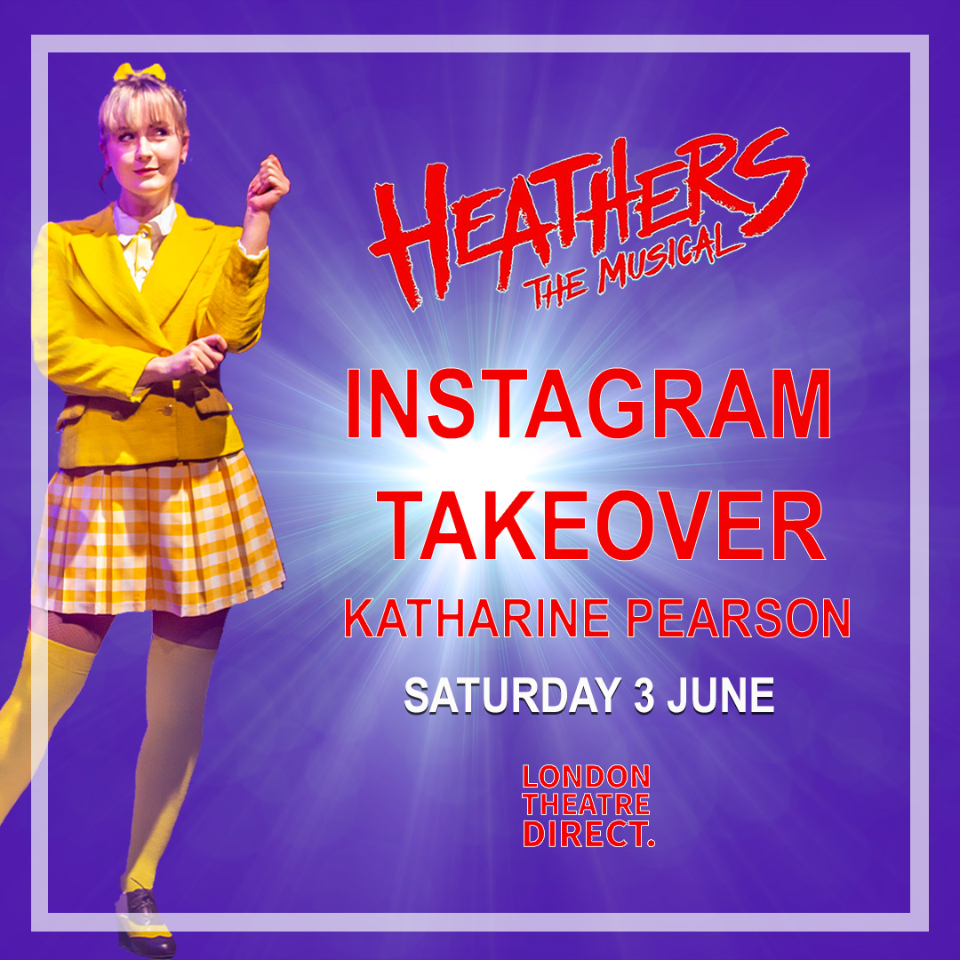 💛TAKEOVER ALERT💛<a href="/HeathersMusical/">Heathers the Musical</a> star <a href="/katieljpearson/">Katharine Pearson</a> is taking over our instagram stories today 🥜

👀Head over to see what she gets up to eu1.hubs.ly/H03ZnVb0