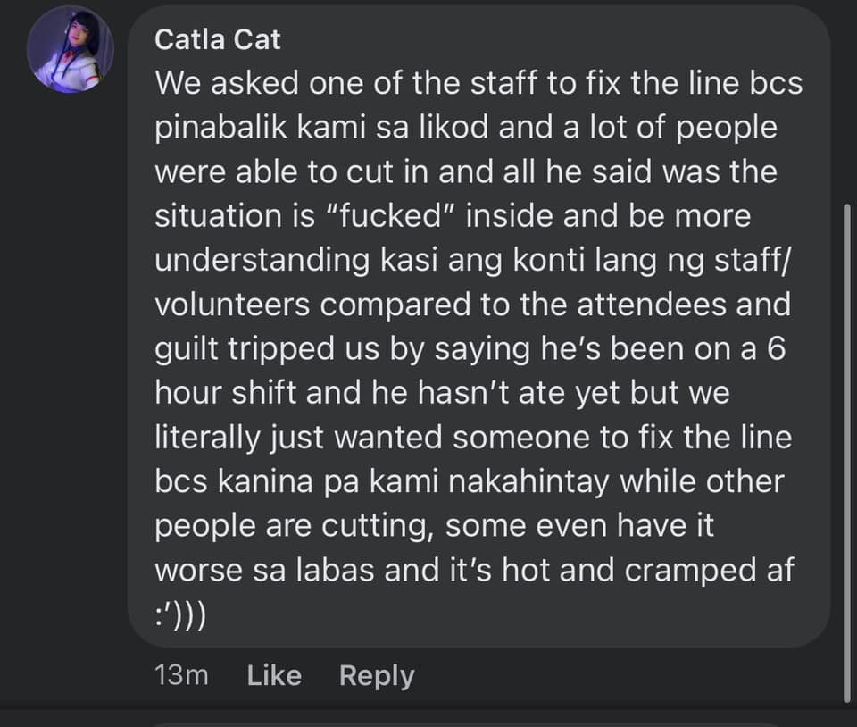 Exerliner's tweet photo. @CONQuestPHL best organizer daw and they're different from @cosplayph. Complete BS.
So ano ito? Full na yung venue pero go pa rin sa ticket selling?
Kahit pa may ibang areas to explore, most will still head to SMX.
#DifferentOrganizerSameShit https://t.co/yCUokyqASg