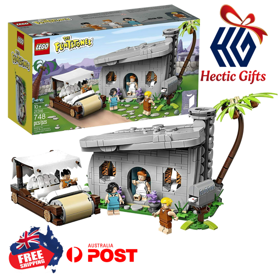Enjoy modern stone age Suburban life in Bedrock with this LEGO Ideas 21316 The Flintstones collectible building set! 

ow.ly/9iEE50INmeb

#New #HecticGifts #LEGO #TheFlintstones #House #MiniFigures #Fred #Barney #Wilma #Betty #FreeShipping #AustraliaWide #FastShipping