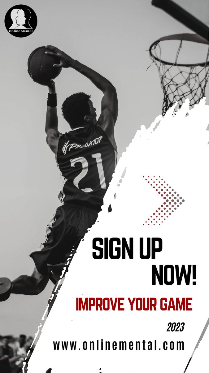 Want to improve your game? SIGN UP NOW FOR FREE! onlinemental.com . . . . . . #tennis #mentalhealth #coaching #mentalcoach #sport #soccer #football #champ #champion #onlinemental #athlete #performance #basketball