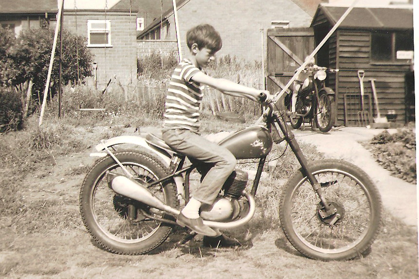 Early memories. What was the first ever bike you sat on? 
#motorcycle #motorbike #motorcyclelife