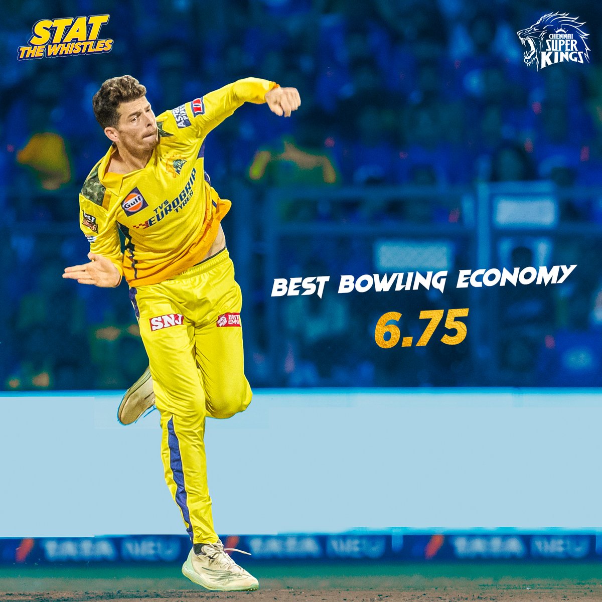 Spin and Strike ⚡️

#StatTheWhistles #WhistlePodu #Yellove 🦁💛