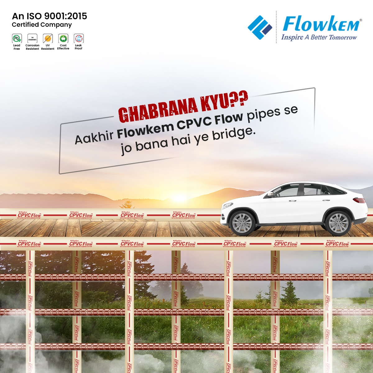 Flowkem1's tweet image. When it comes to plumbing,strength and durability are key and that&apos;s exactly what you get with Flowkem CPVC Flow Pipes!Our pipes are designed to withstand even the toughest conditions,ensuring a reliable &amp;amp; long-lasting plumbing system
#Flowkem #FlowkemCPVC #StrengthAndDurability